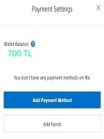شارژ کیف پول پلی‌استیشن ترکیه ۷۰۰ لیر