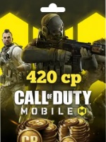 شارژ 400+400 cp بازی call of duty mobile با لاگین